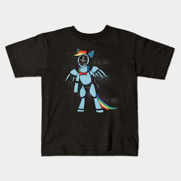 My Little Pony - Rainbow Dash Animatronic Kids T-Shirt by Kaiserin